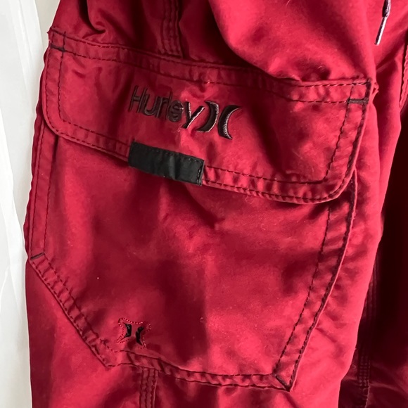 Hurley men’s board, shorts, size 38 Red - Picture 4 of 7
